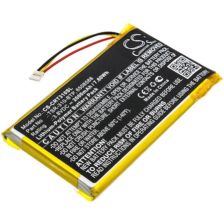 Ilc Replacement for Crestron Tsr-310 Handheld Touch Screen Battery WX-LJAA-6